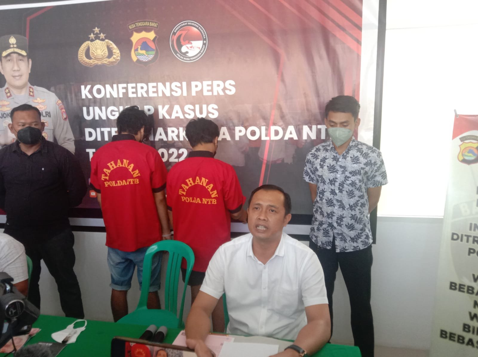 Berkas Bandar Narkoba Mandari dan Tiga Pelaku Lainnya P21, Ditresnarkoba Polda NTB Berterima Kasih ke Masyarakat