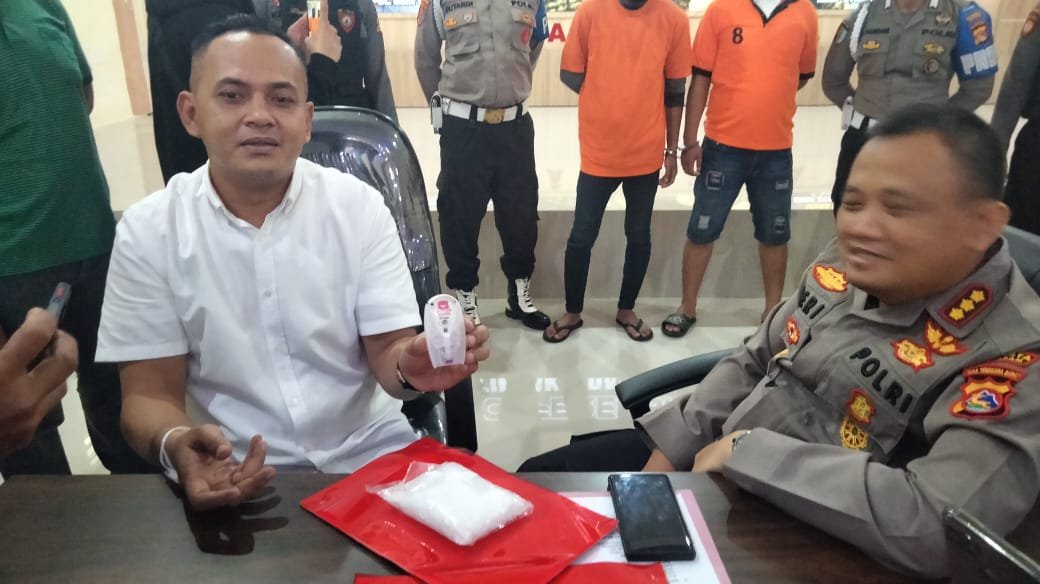 Tangkapan Kakap Kurir Satu Kilogram Sabu,  Warga Sakra Lombok Timur Ikut Diciduk Polresta Mataram