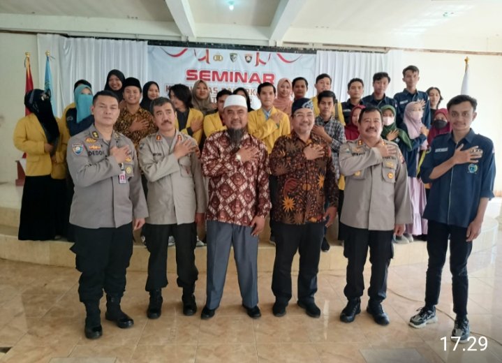 Cegah Teroris dan Paham  Radikalisme, Baharkam Polri Gelar Seminar di Kampus IAI Nurul Hakim Kediri Lombok Barat