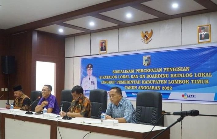 Sekda: Seluruh Belanja Modal Pemkab Lotim Melalui e-katalog Sudah Capai 100 Persen