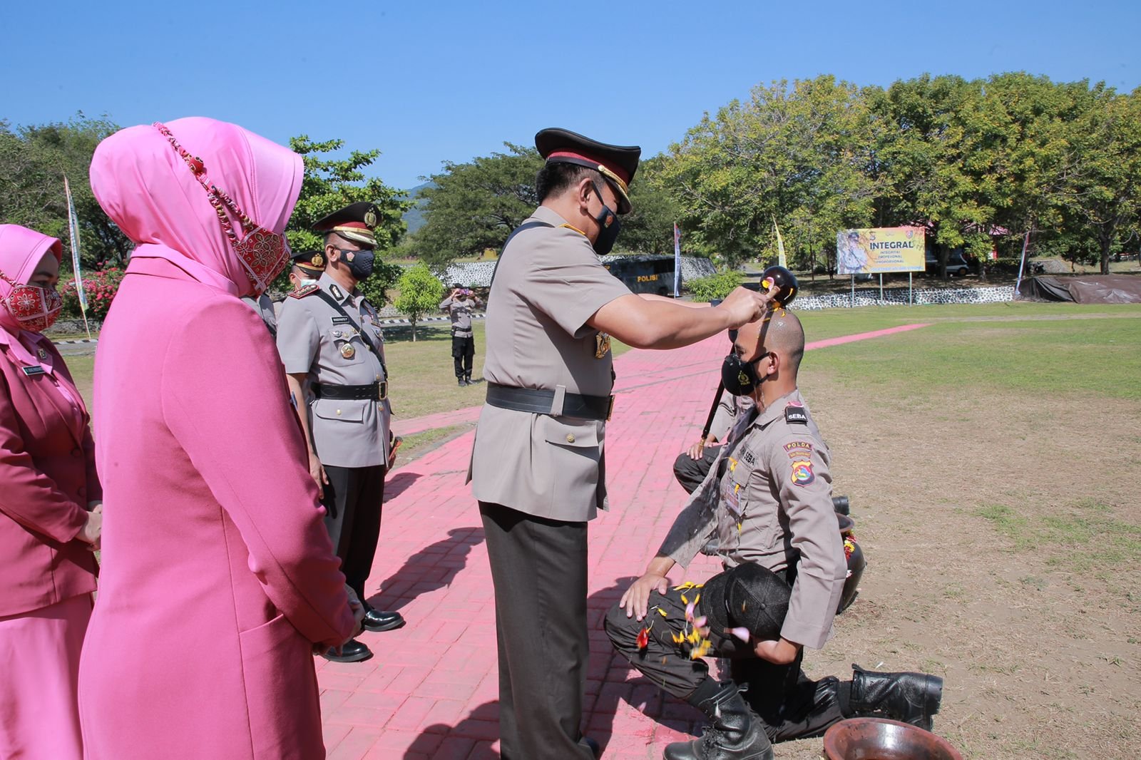 Kapolda NTB Membuka Diktuk Bintara Polri Gelombang 2 Tahun 2022