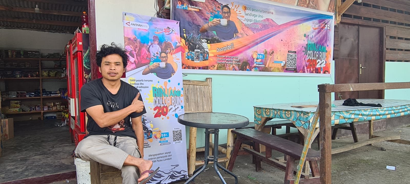 Pemuda Sembalun Siap Sukseskan Event Rinjani Color Run 2022