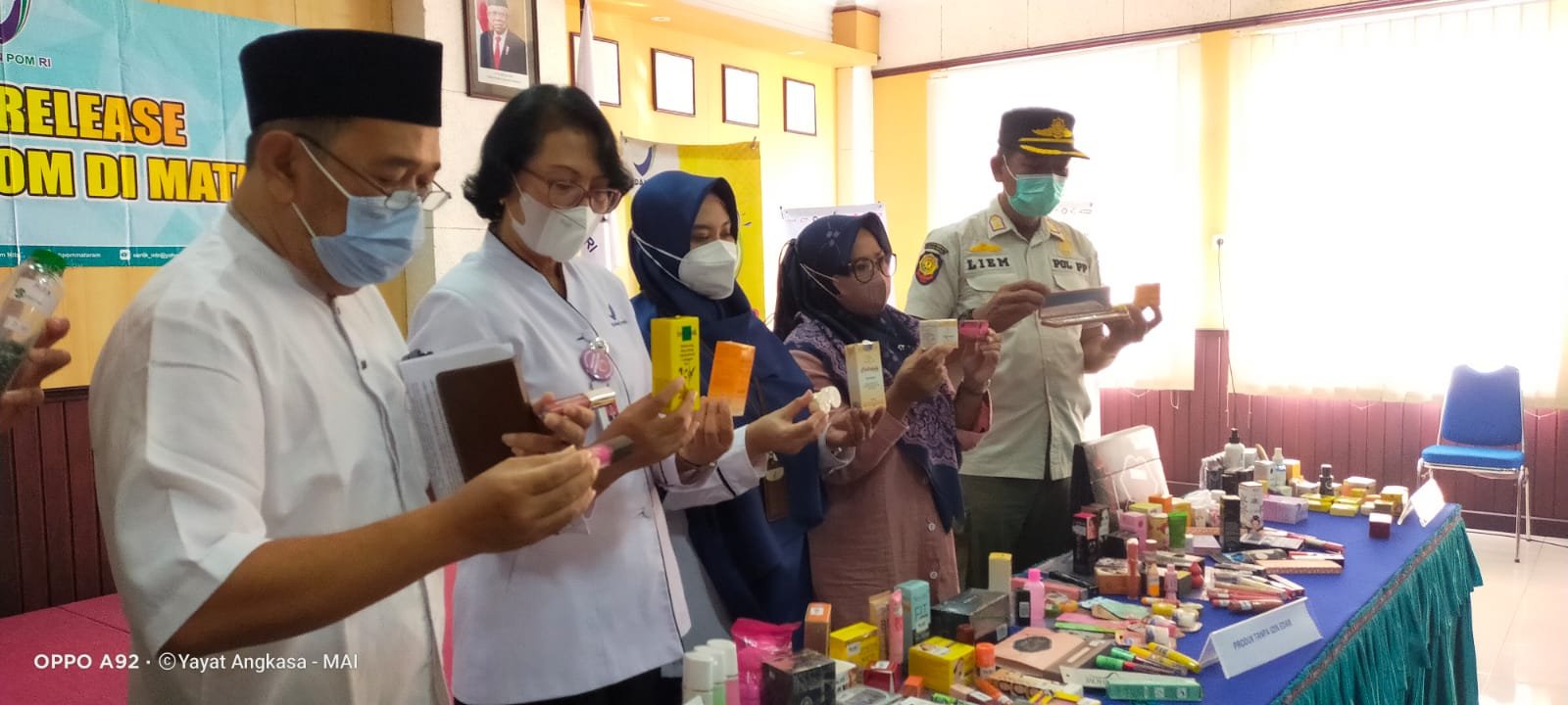 Produk Koemetik Impor Banjiri NTB, BPOM Mataram Gelar Penertiban