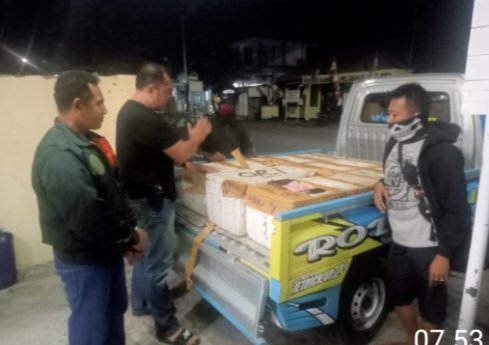 Polairud Polresta BimaSita 6 Boks Terumbu Karang Tanpa Dokumen