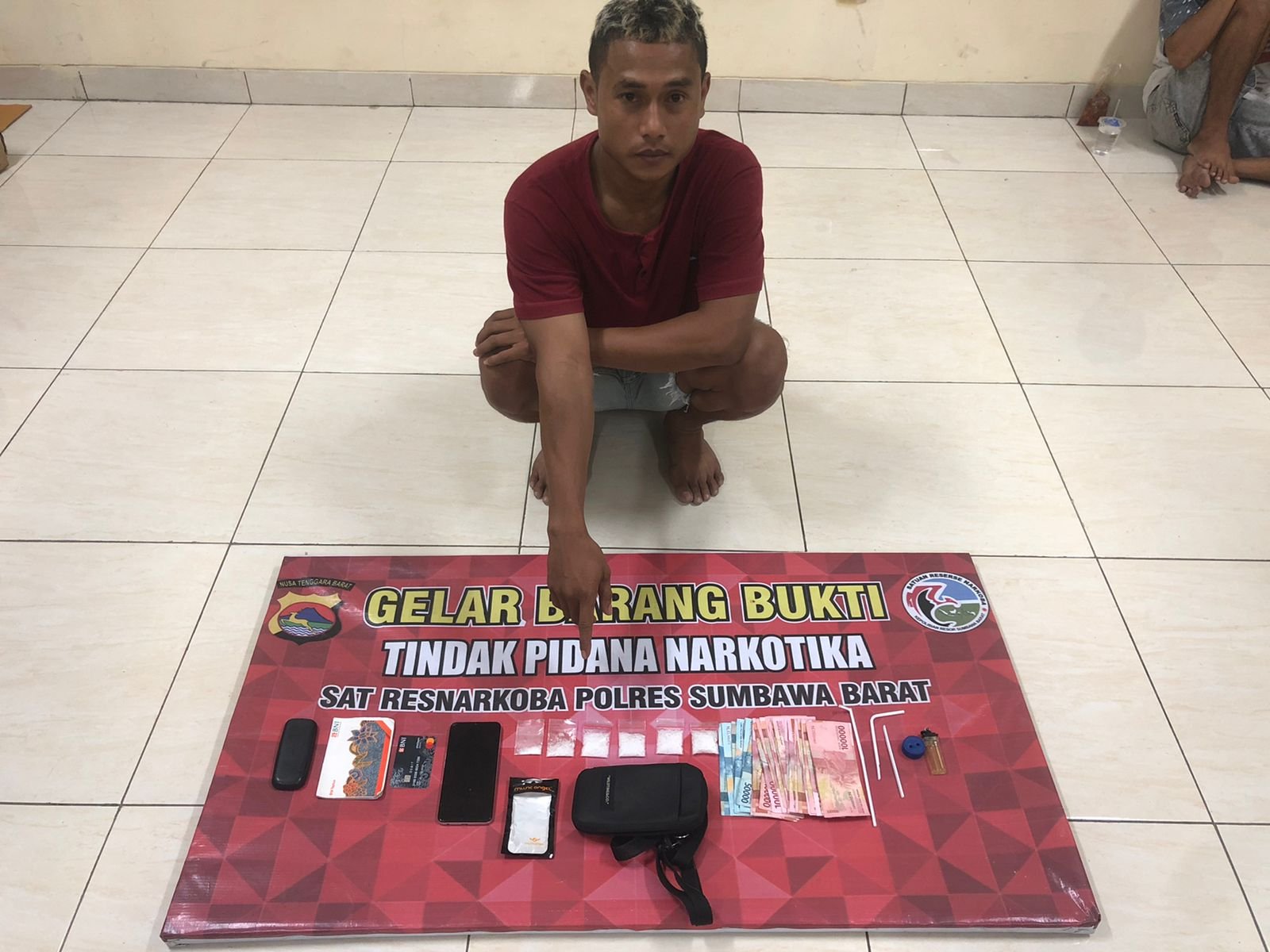 Pengedar Narkoba Asal Jereweh Disergap Tanpa Perlawanan