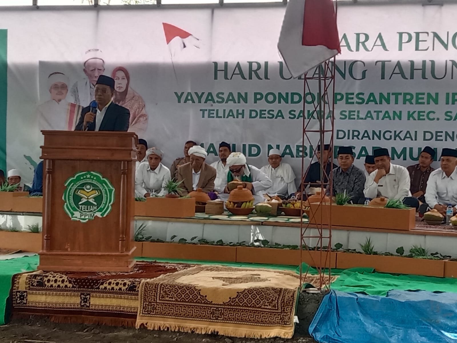 Gubernur NTB Hadiri Haul ke 9 Yayasan Ponpes Irsyadul Mujahidin NW Teliah Sakra Selatan