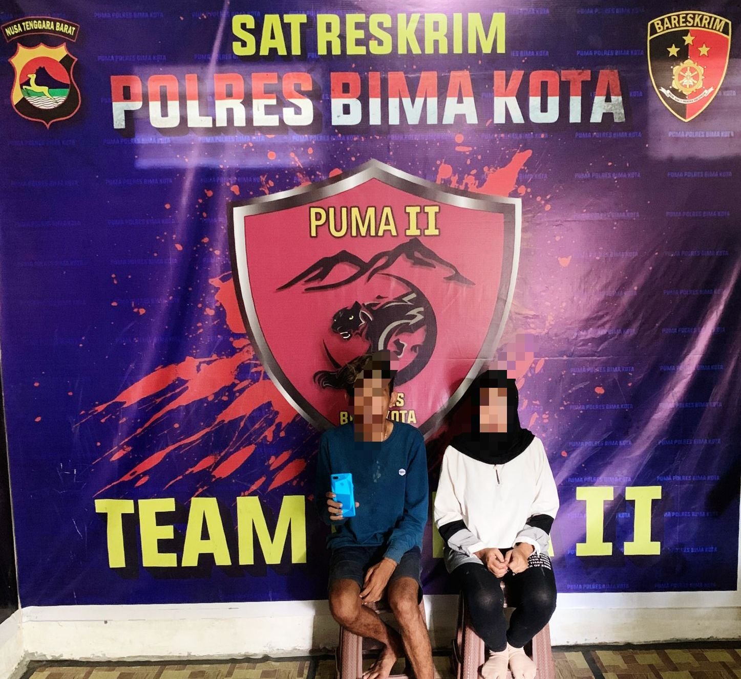 polres Bima Buru Perampok Emas, Dua Penadahnya Berhasil Ditangkapi