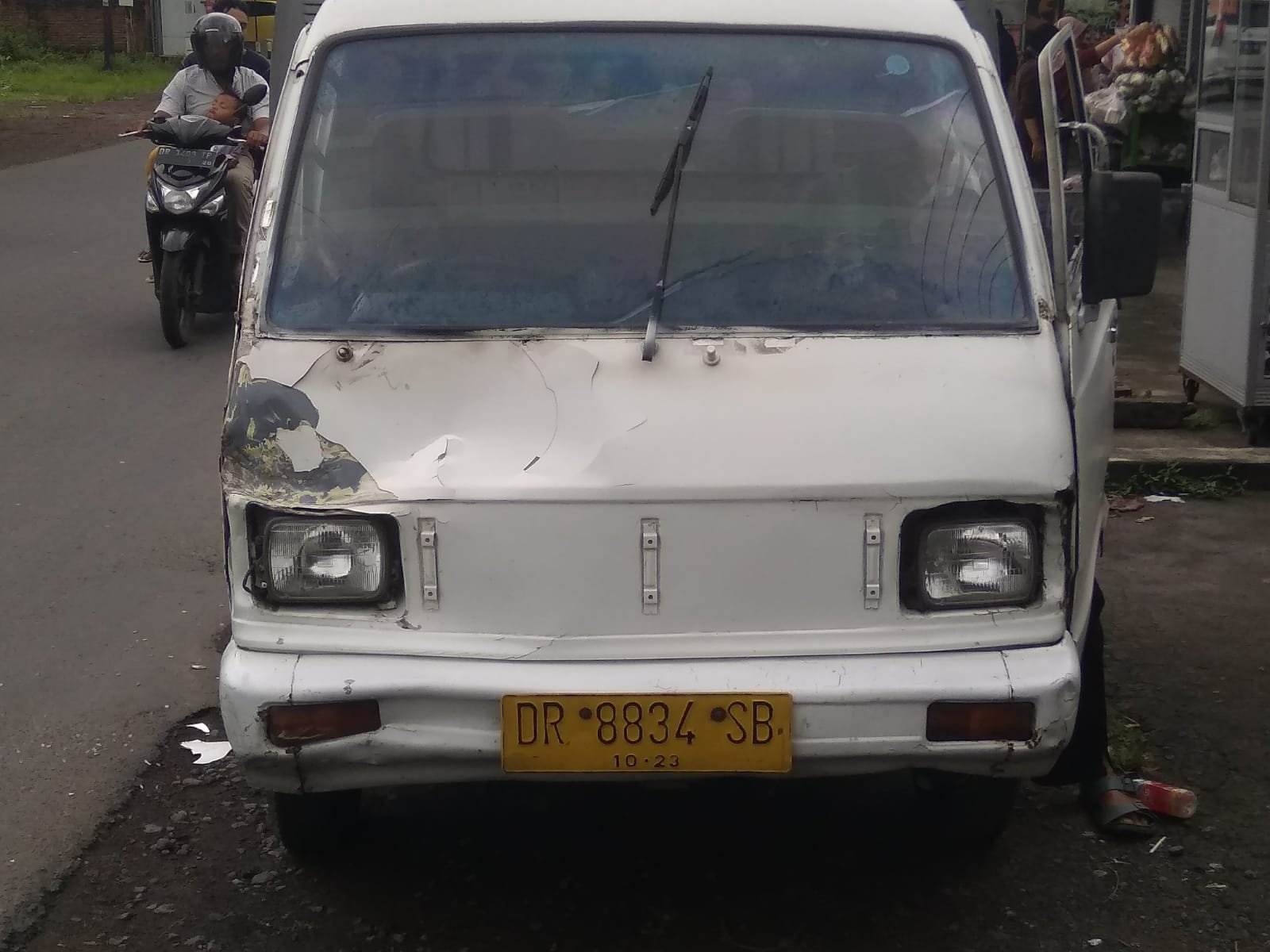 Pelajar SMKN1 Praya Tengah Tewas Diseruduk Mobi Carry