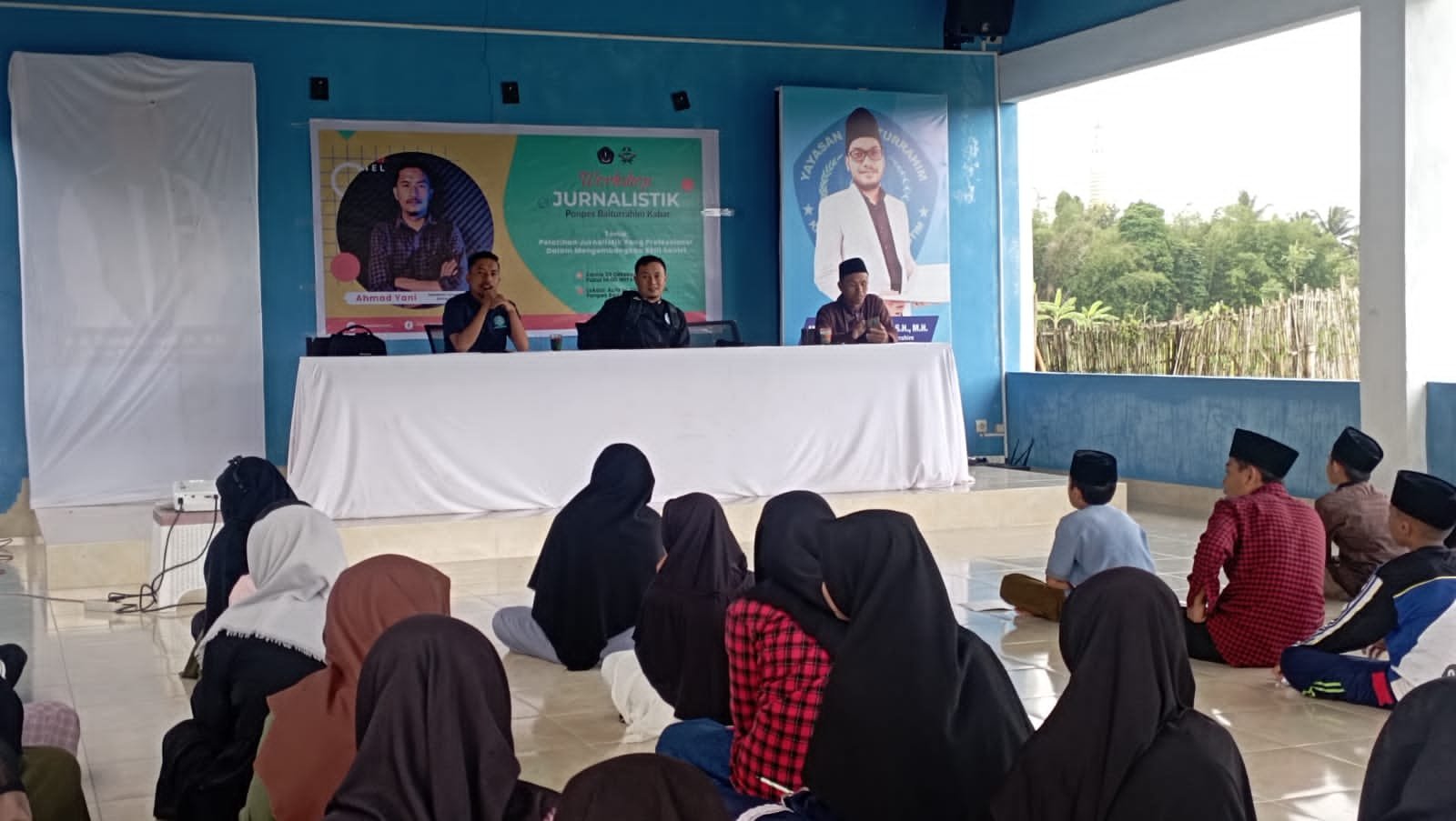 Ponpes Baitur Rahman Kabar Gelar Pelatihan Jurnalistik