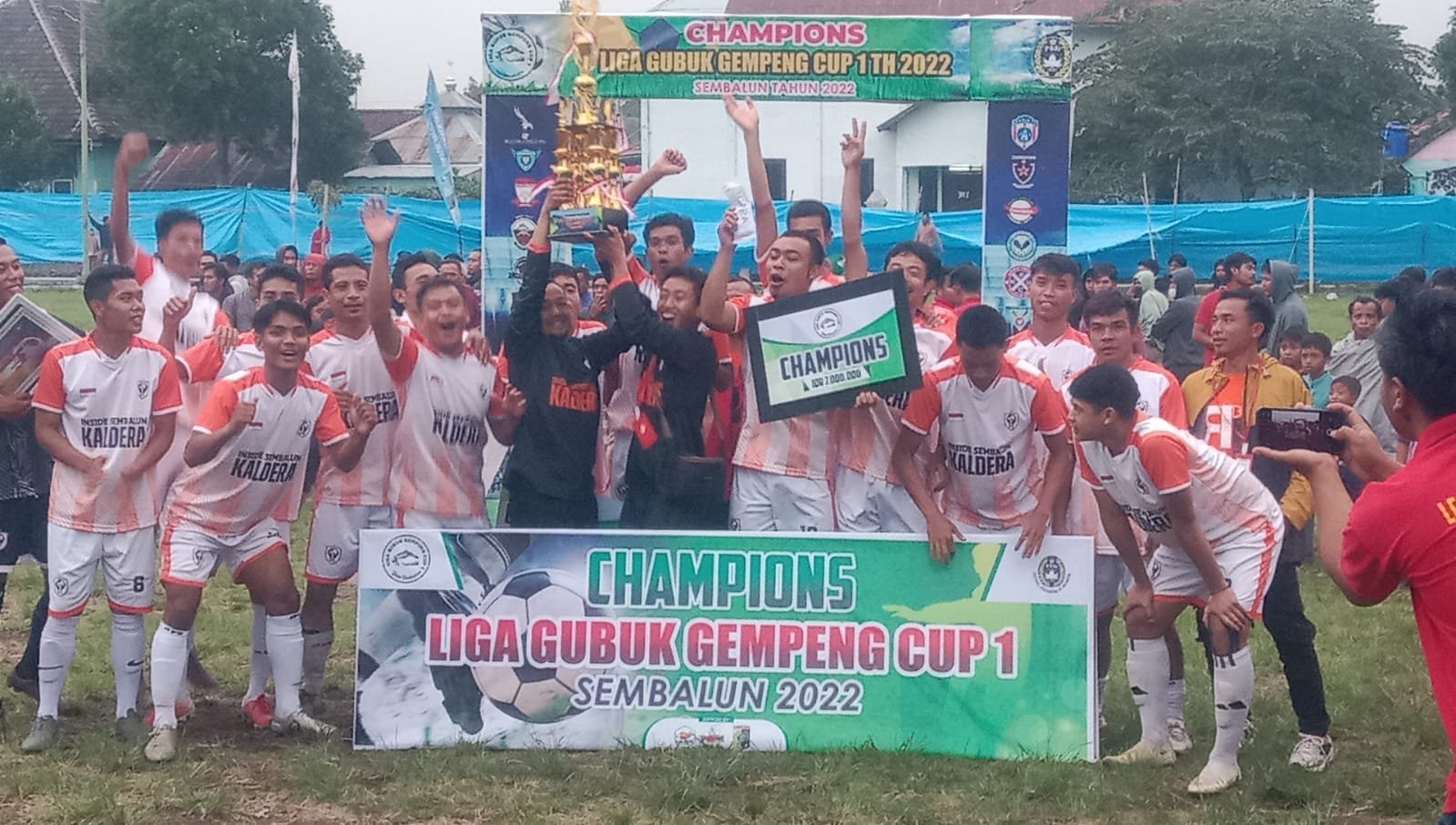 Liga Gubuk Gampang Sembalun  CUP 1 Semarak, Club Restu Bumi Sebagai Juara