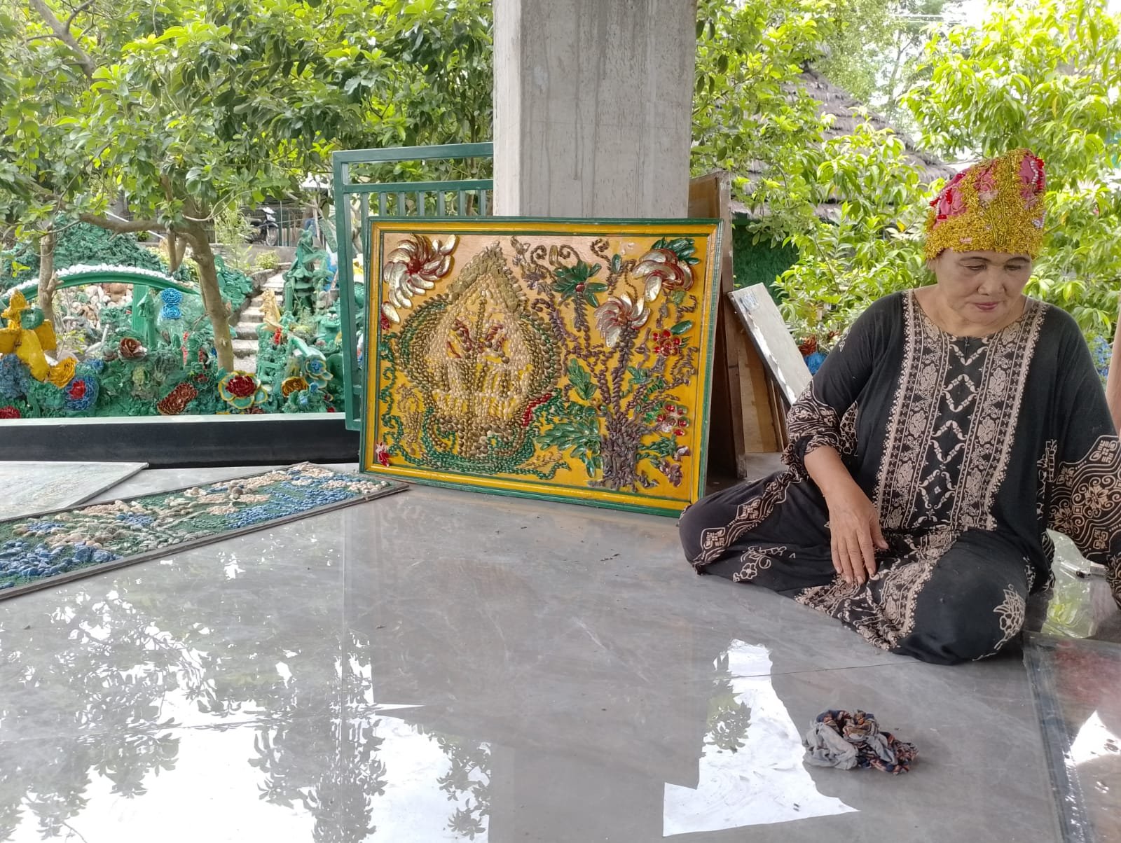 Seni Ukir Harus di Lestarikan Dengan Sentuhan  Budaya Bercorak Islam dan Sasak