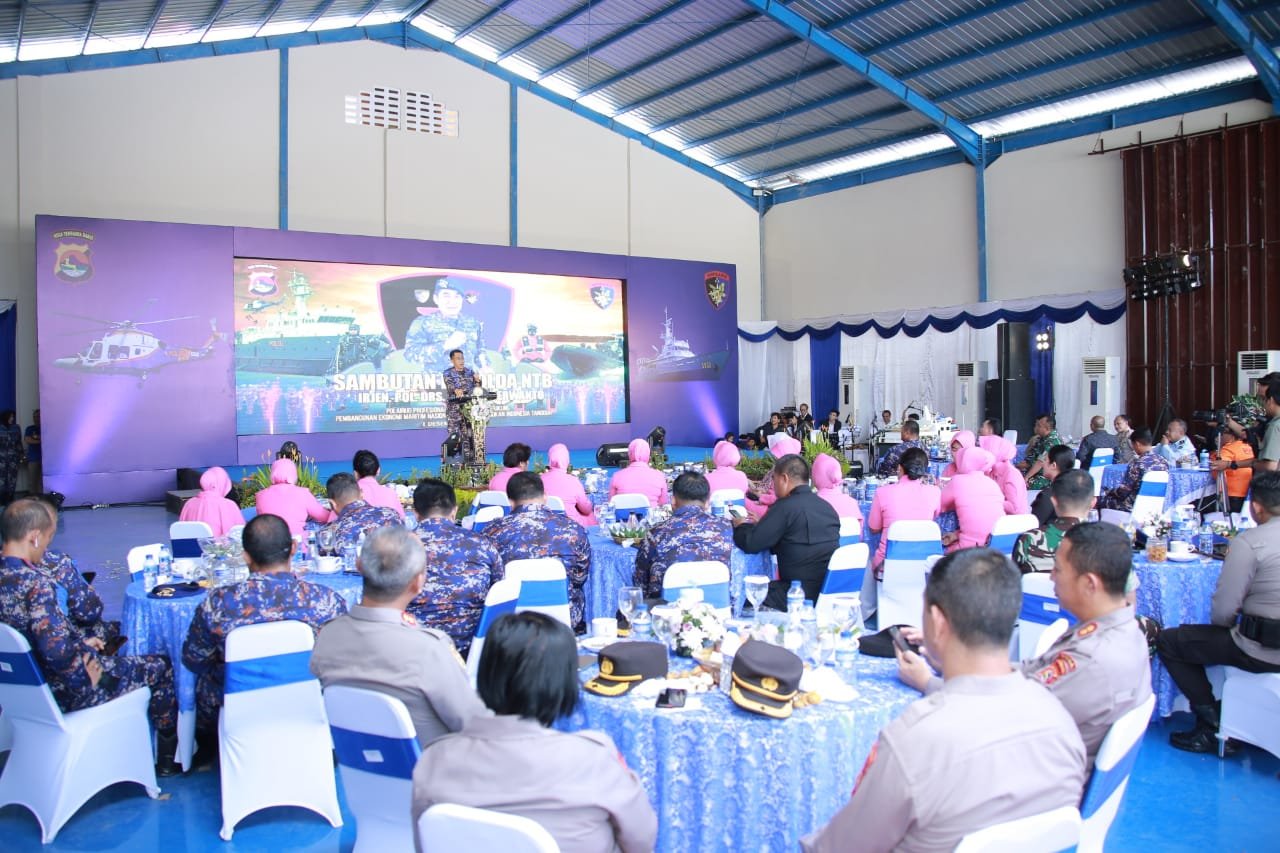 Doa Bersama Iringi Peringatan HUT Poalirud ke-72 di Polda NTB