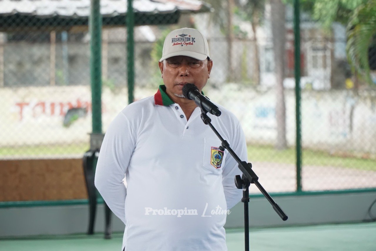 Lapangan Tenis Indoor Bersejarah Diresmikan Bupati Lombok Timur