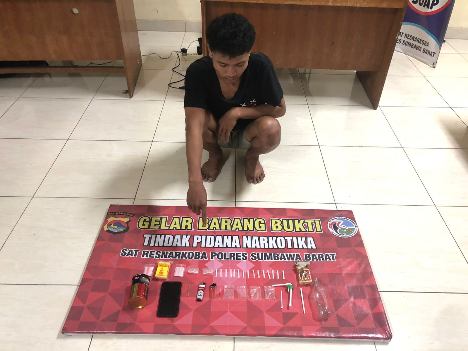 Ketua RT Saksi Penangkapan Pelaku Narkoba, 5,78 Gram Sabu Diamankan