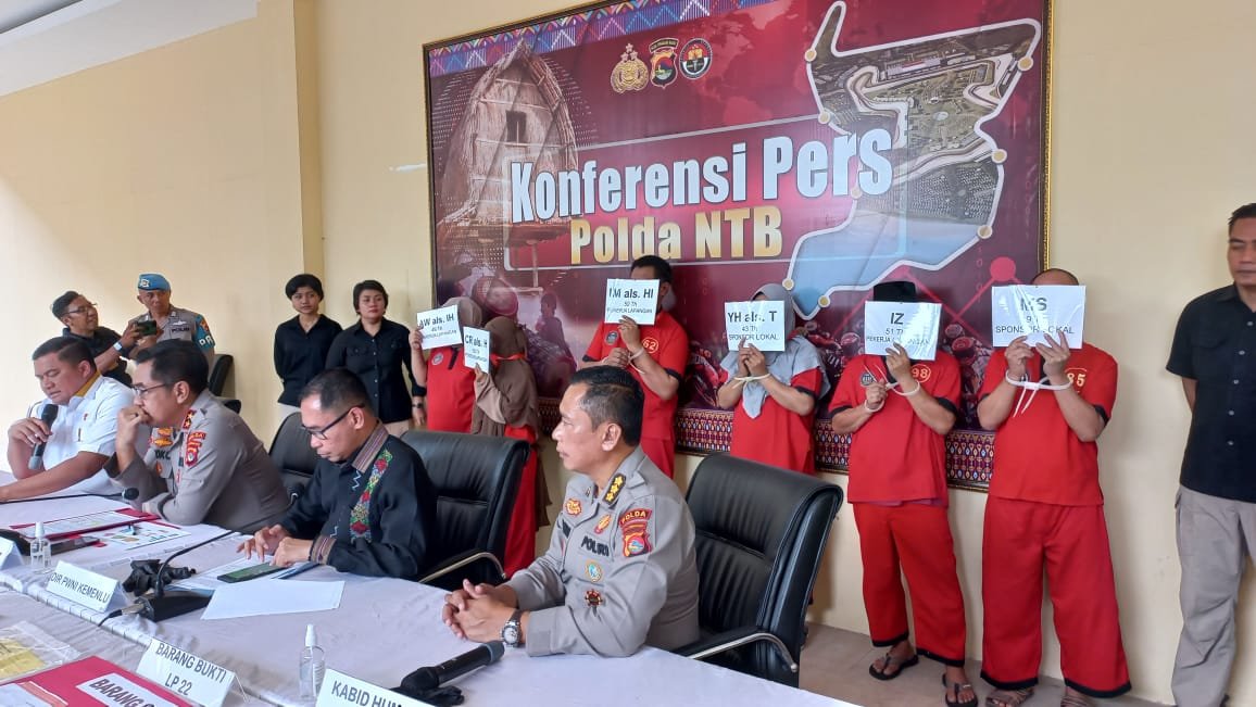 Jual TKW ke Turki Enam Pelaku Ditangkap Polda NTB