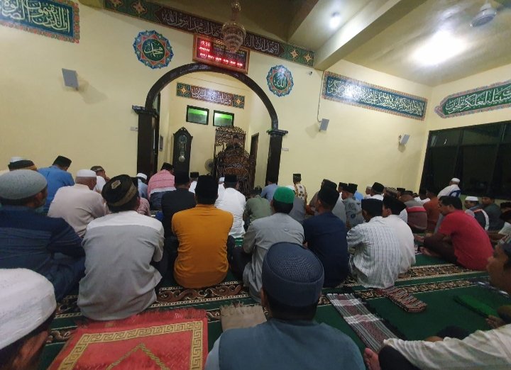Kapolsek Seteluk Gelar Safari Ramdan di Masjid Al Hidayah