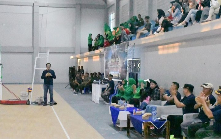 Meriahkan HUT TNI, Kodim Lotim Gelar Turnamen Volleyball Championship 