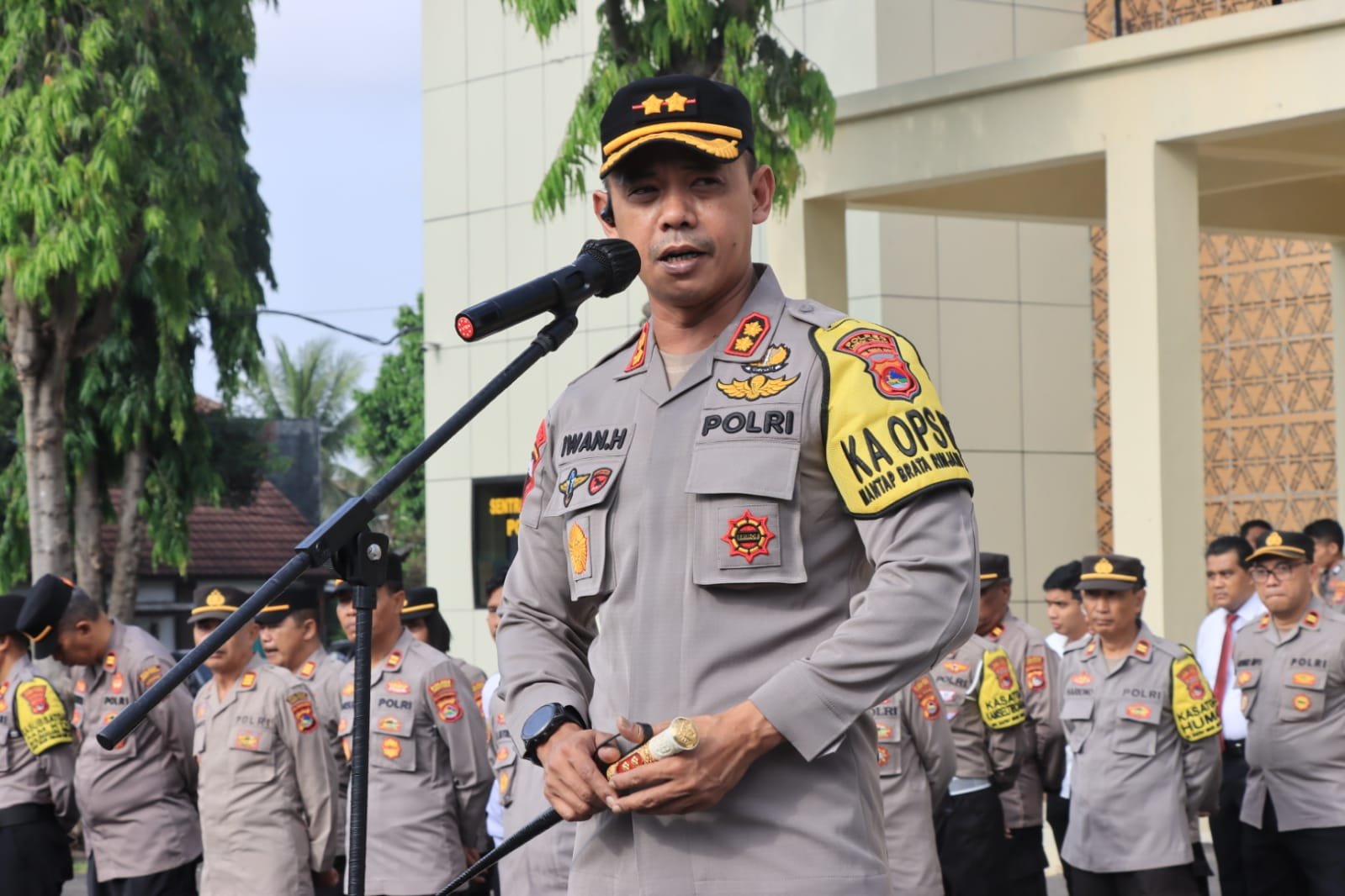 Kapolres Lombok Tengah Minta Personilnya Netral Pada Pemilu 2024
