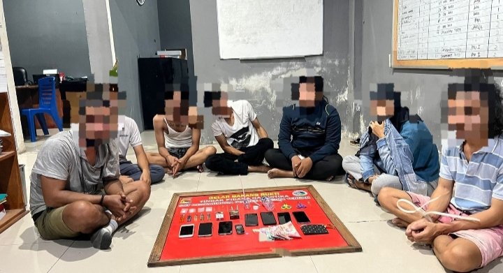 Komplotan Pecandu Narkoba Kampung Jawa Loteng Diringkus Aparat Kepolisian