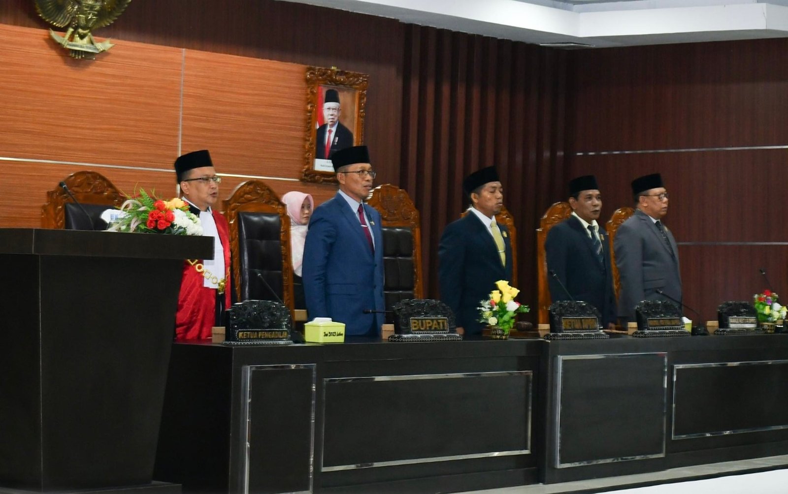 Pj. Bupati Hadiri Pelantikan Anggota DPRD PAW