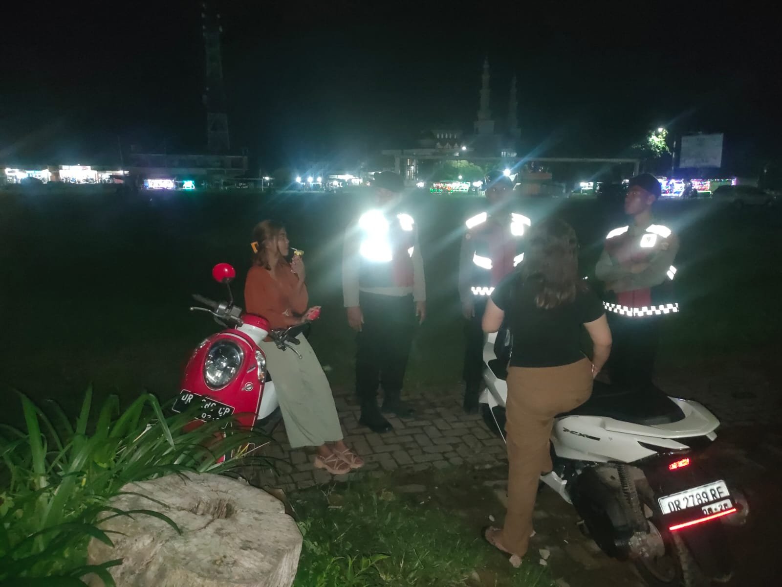 Maksimalkan Patroli Malam Ramadhan, Polres Lombok Utara Beri Kenyamanan Masyarakat