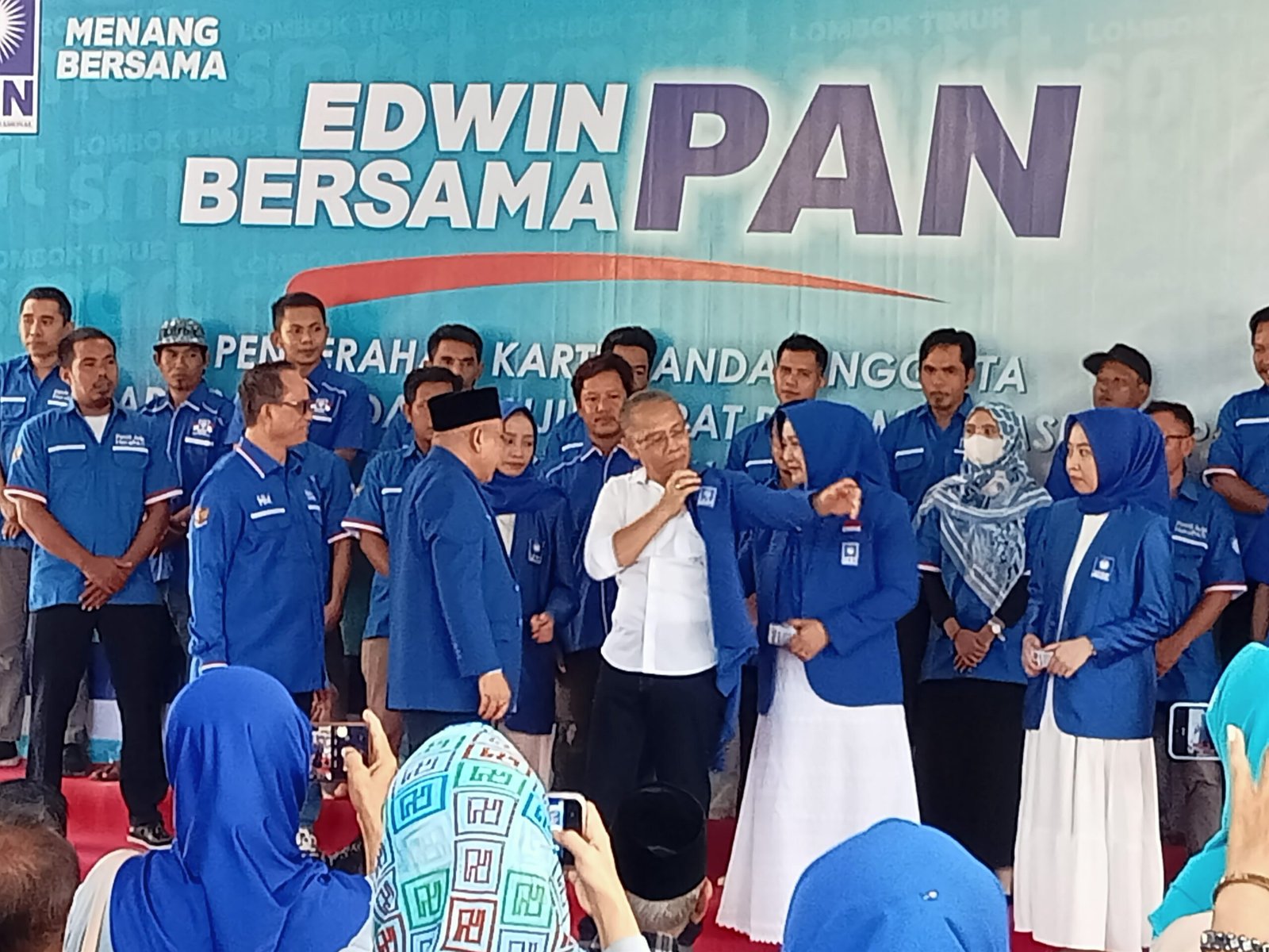 Iron Edwin Makin Smart Menuju Pilbub Lombok Timur