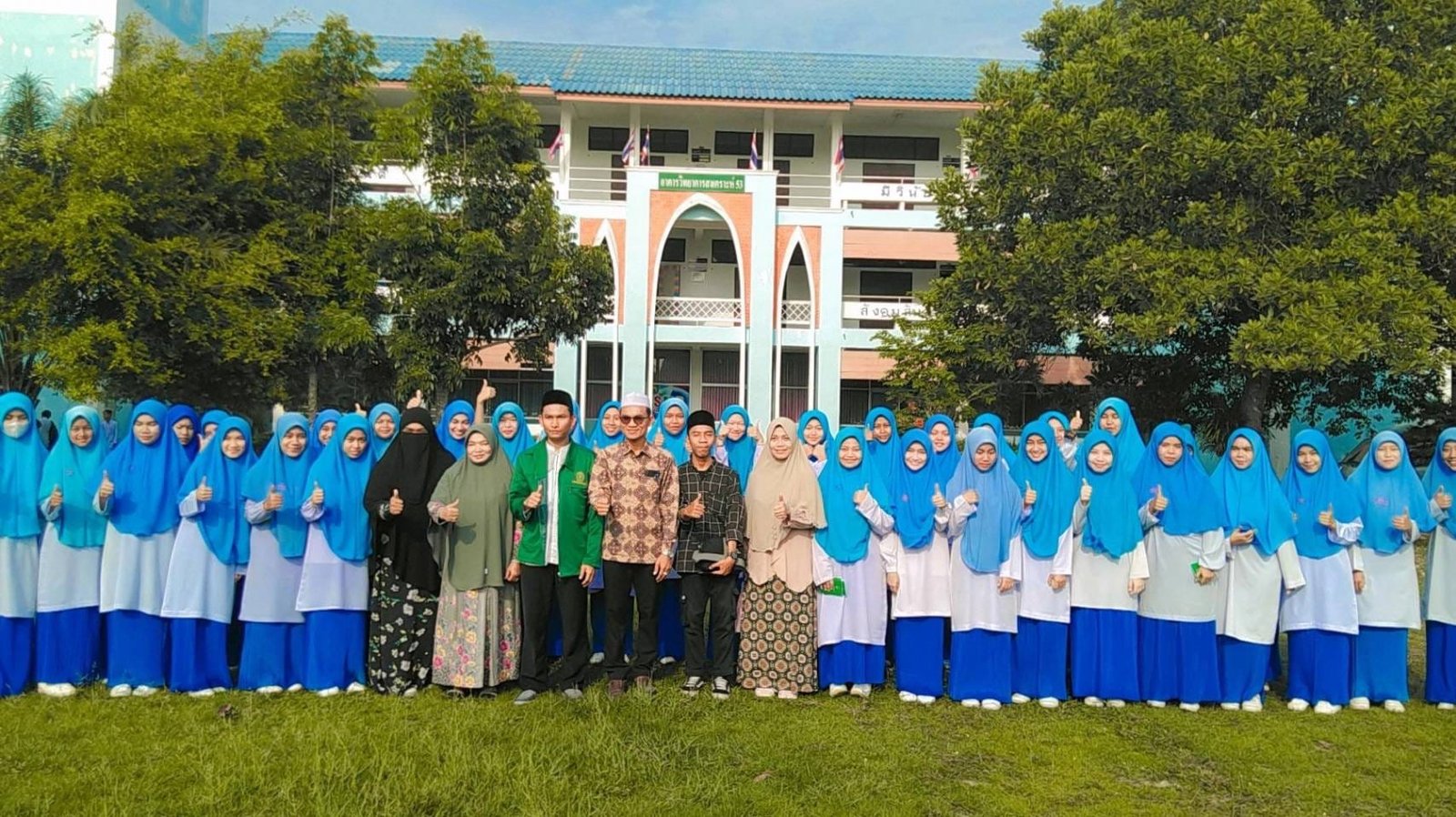 Pondok Pesantren Darul Muslim Thailand Apresiasi KKN Internasional IAIH Pancor