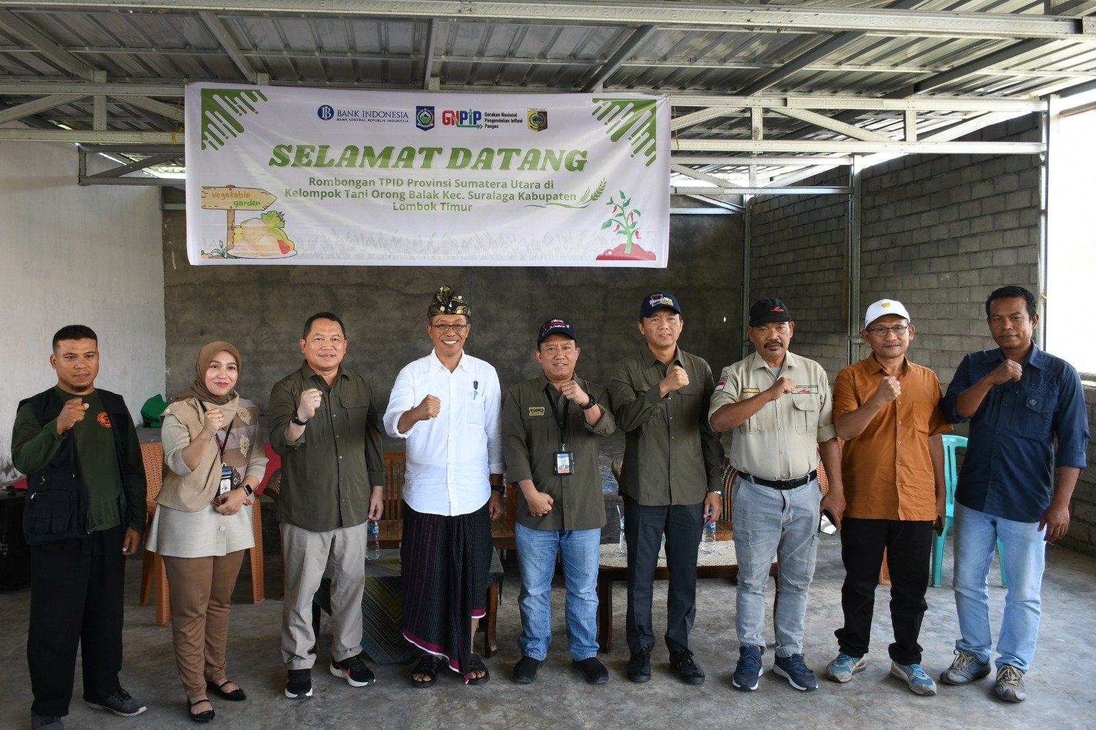 Champion Cabai Lotim Dikunjungi TPID Sumatera Utara