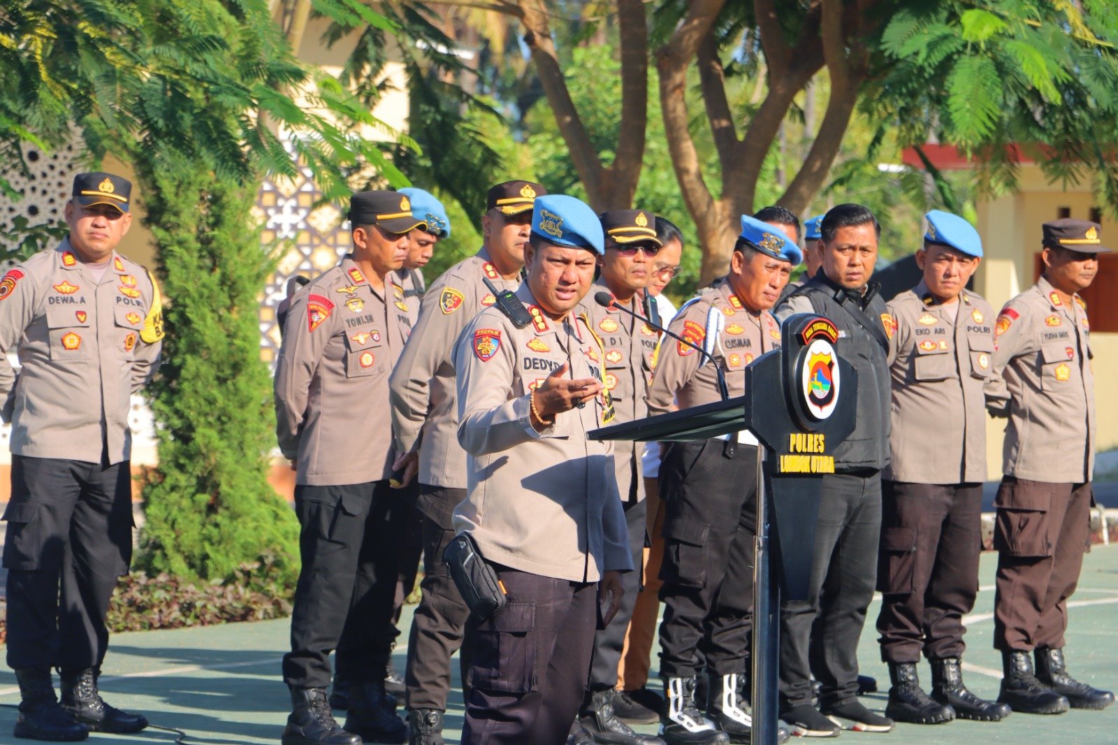 Kabid Propam Polda NTB Tekankan Netralitas dan Profesionalisme Jelang Pilkada di Lombok Utara