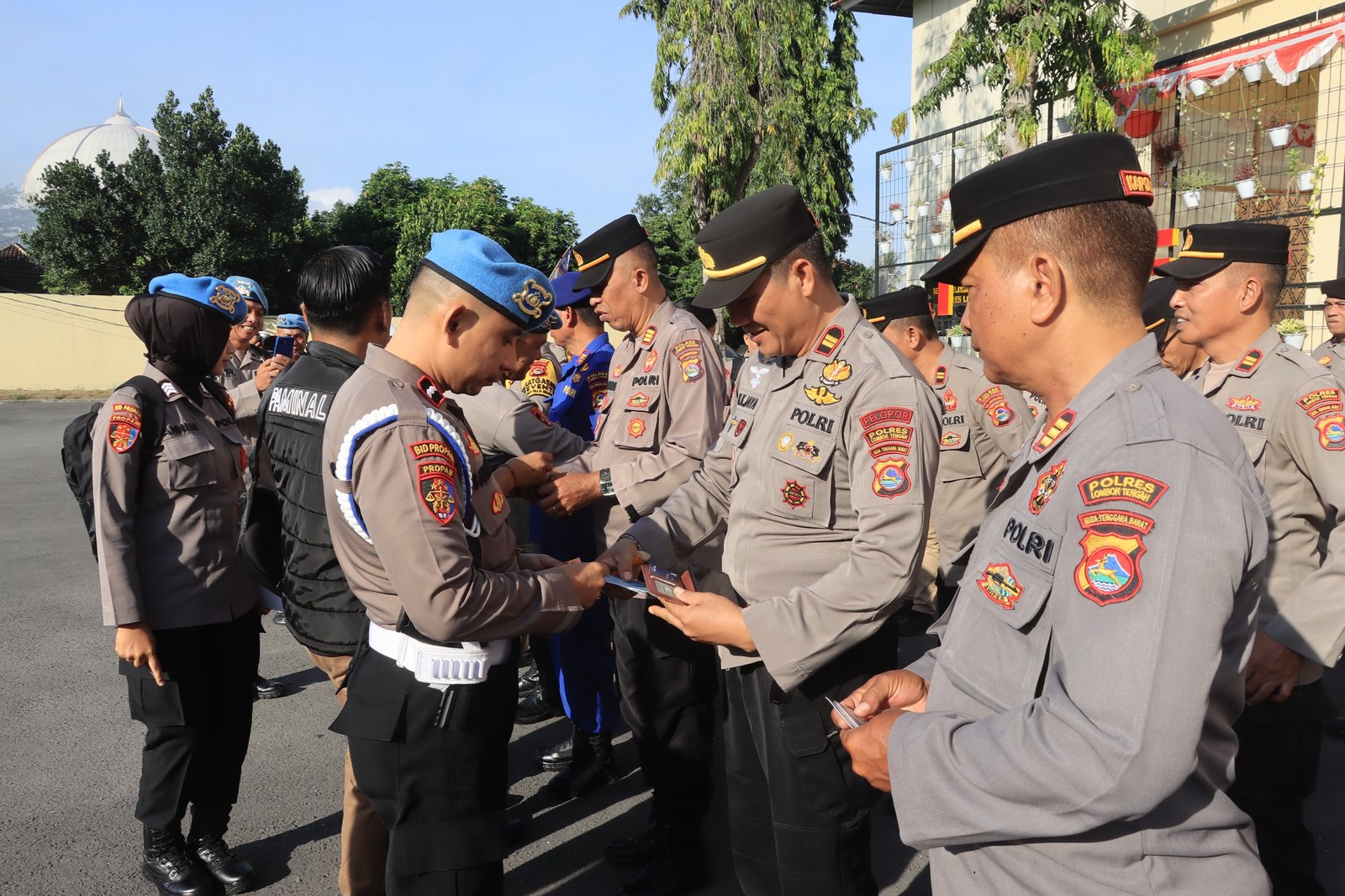 Kabid Propam Polda NTB Supervisi ke Polres Lombok Tengah