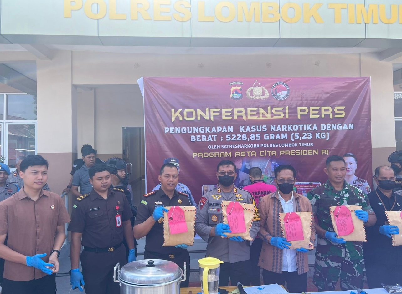 Sabu 5,2 Kilogram Dimusnahkan