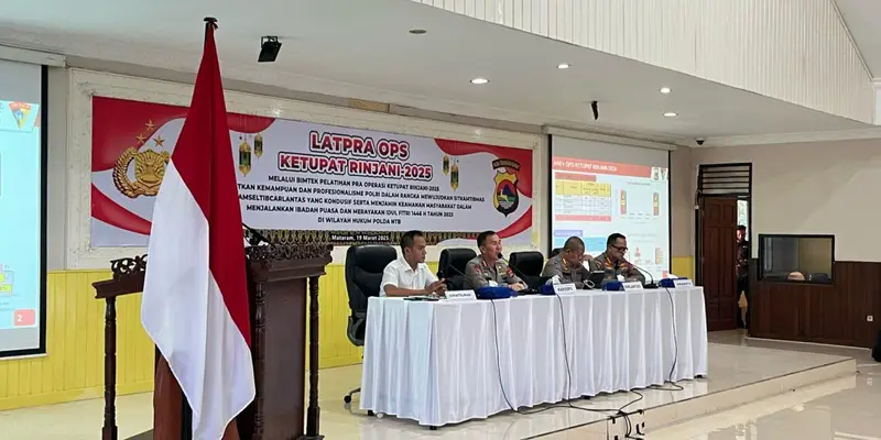 Polda NTB Gelar Latihan Pra Ops Ketupat Rinjani 2025, Persiapkan Pengamanan Lebaran