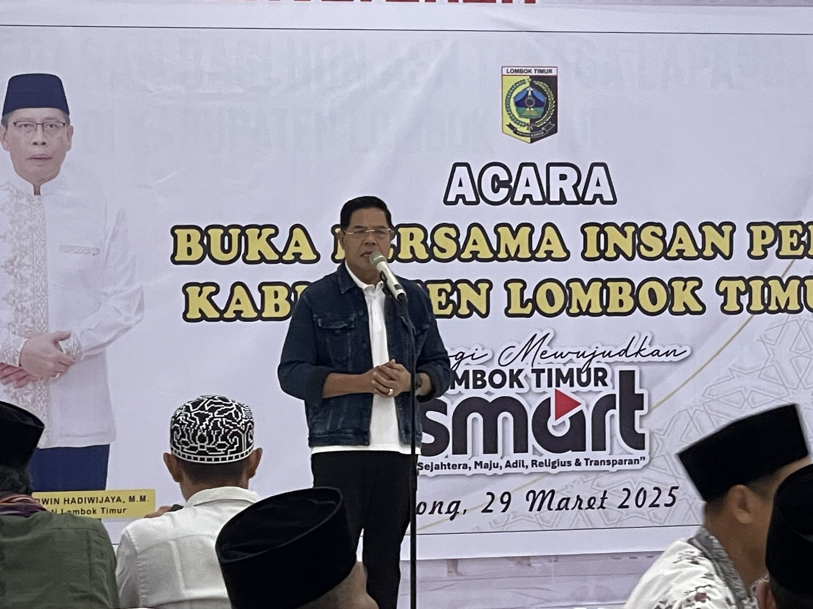 Bupati Lombok Timur Gelar Buka Bersama dengan Wartawan, Ajak Jaga Kondusivitas untuk Pembangunan Daerah