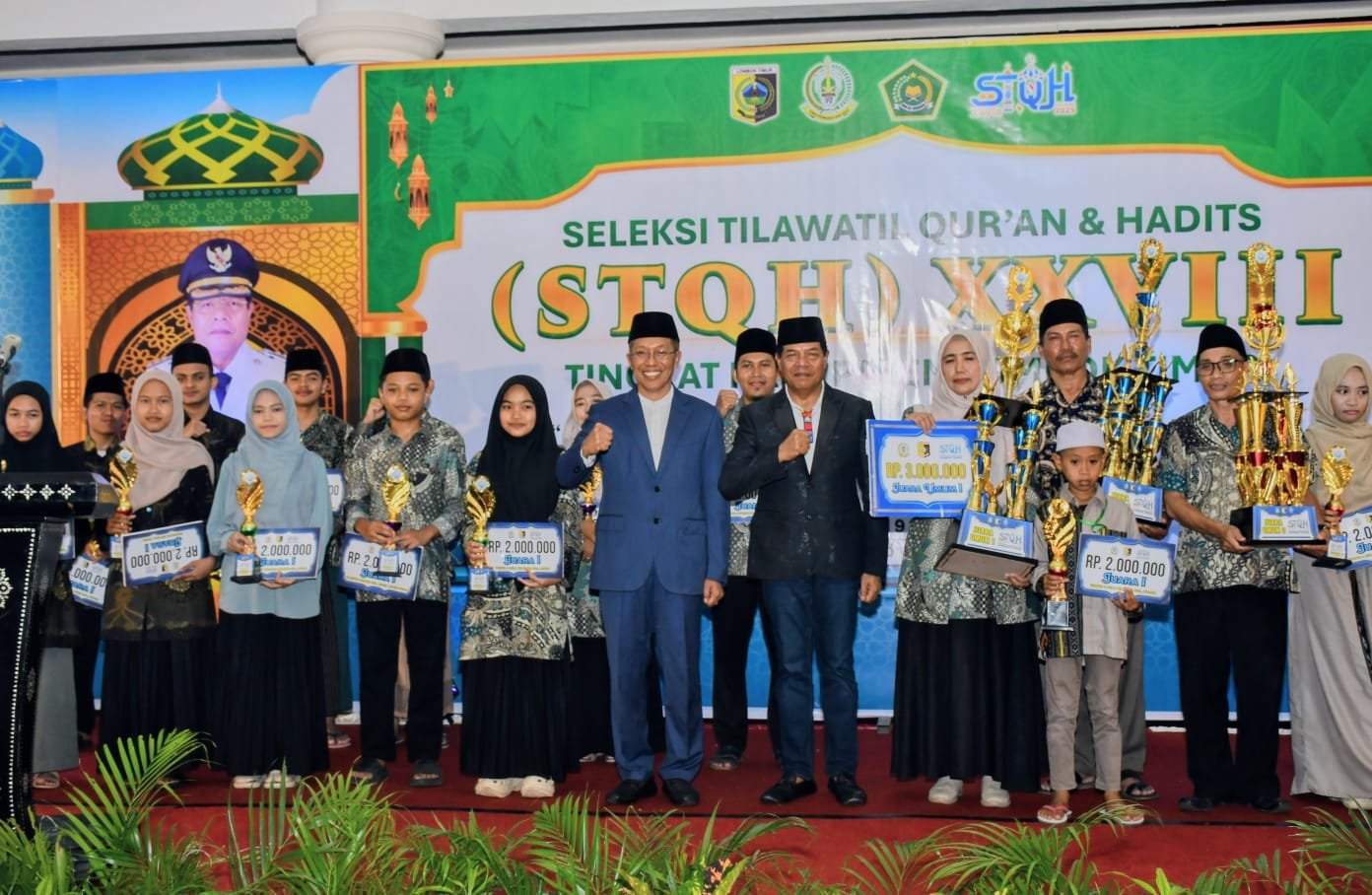 Bupati Lombok Timur Resmi Tutup STQH XXVIII, Kecamatan Selong Raih Juara Umum