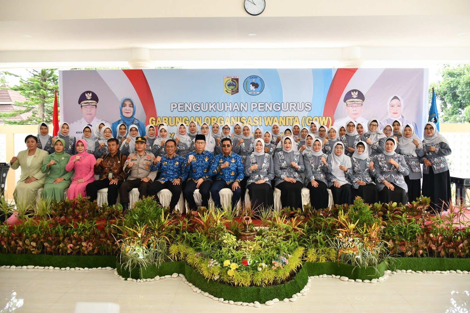 Bupati Lombok Timur Kukuhkan Pengurus GOW Periode 2025–2030, Dorong Pemberdayaan Perempuan