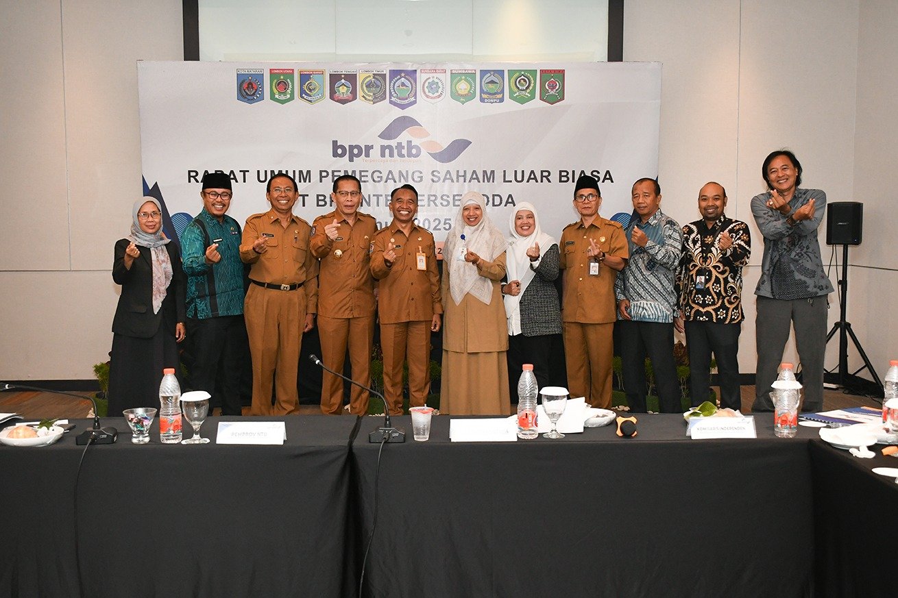 Wabup Hadiri RUPSLB PT. BPR NTB Perseroda