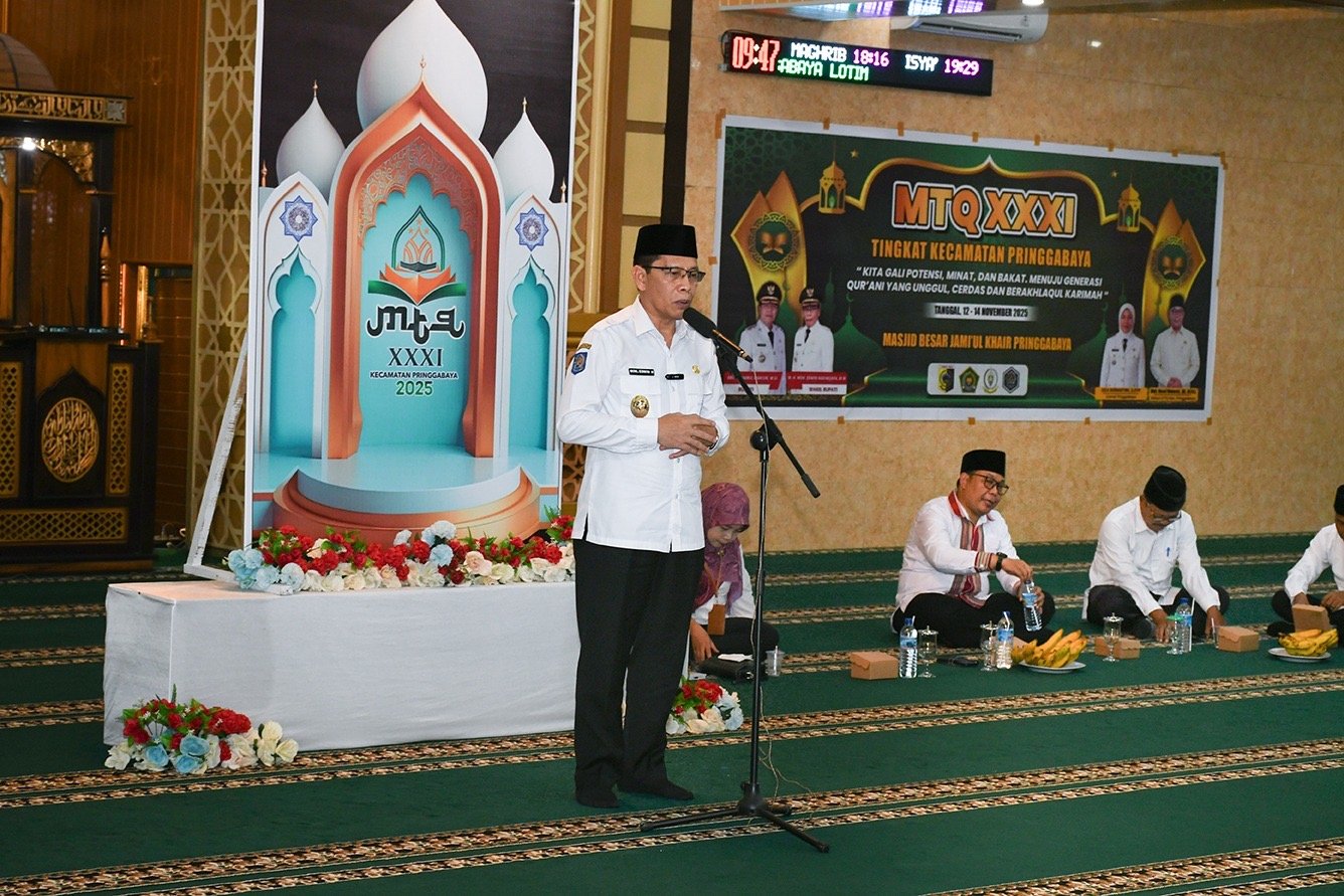 Wabup Lombok Timur Buka MTQ ke-31 Pringgabaya, Tekankan Objektivitas dan Pembinaan Generasi Islami