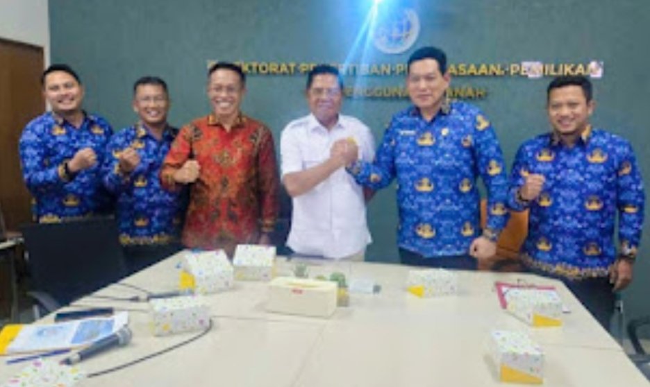 Tangani Lahan Terlantar Bupati Lotim konsultasi ke Kementerian Agraria dan Tata Ruangia