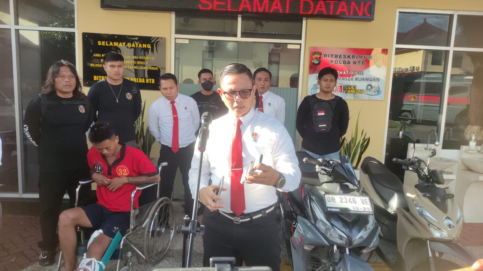 Begal Turis di Lotim, Dua Warga Pujut Lombok Tengah Ditangkap Tim Polda NTB