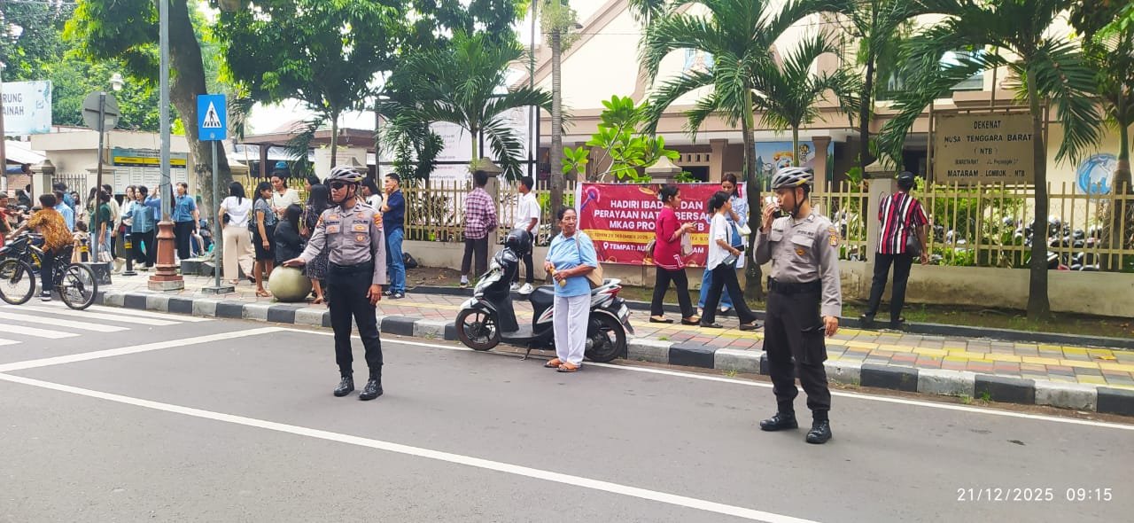 Pastikan Nataru NTB Kondusif, Operasi Lilin Rinjani 2025 Dimasipkan