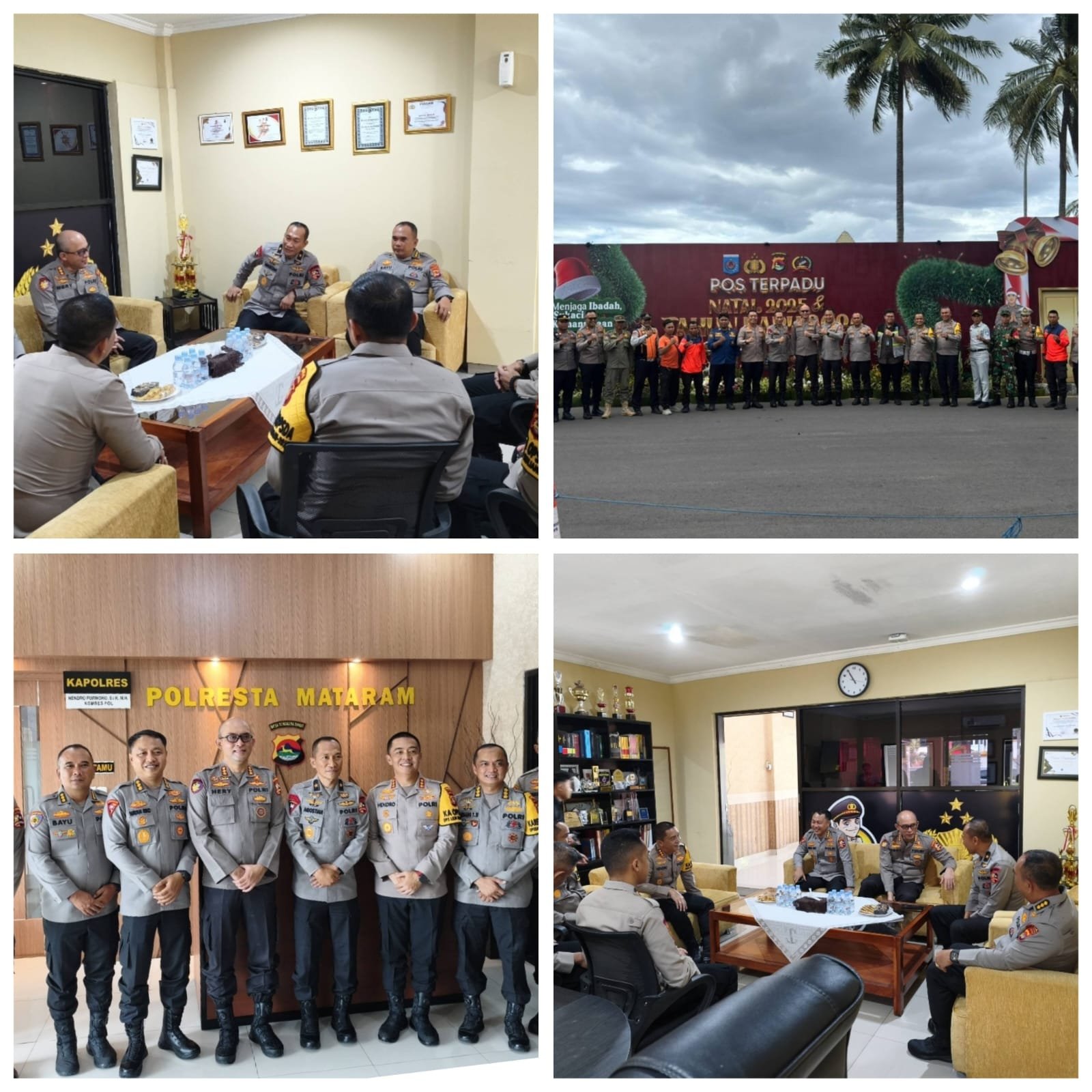 Pastikan Operasi Lilin Rinjani 2025 Lancar, Tim Supervisi Mabes Polri Tinjau Polda NTB