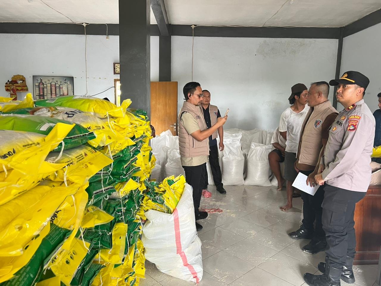 Satgas Pangan NTB Tangkap Warga Lobar Penjual Manipulasi Beras Bersubsidi