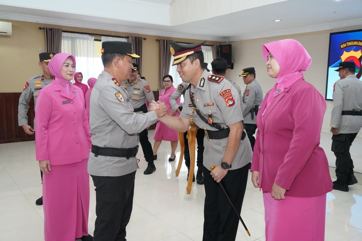 Kapolresta Bima Dilantik Kapolda NTB