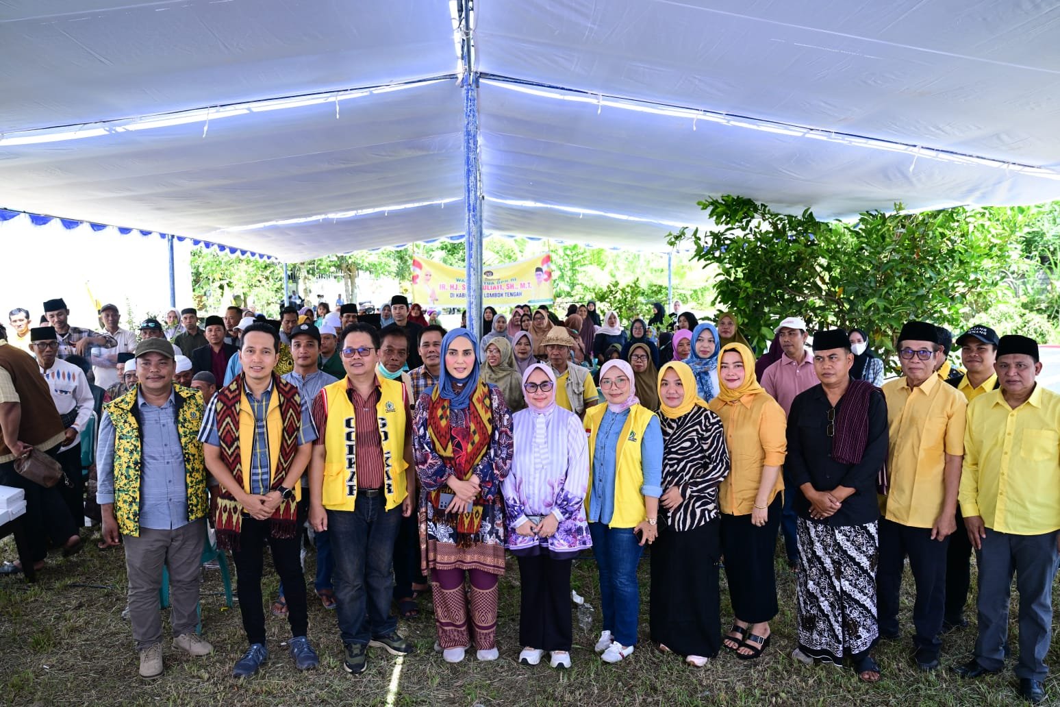 Hj Sari Yuliati Dianggap Tak Bekerja, Ketua BM Kosgoro NTB Imam Kafali Angkat Bicara